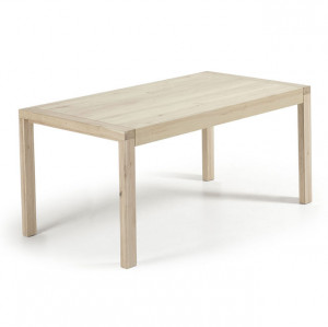 Masa dining extensibila din lemn de stejar 100x200(280) cm Briva Kave Home