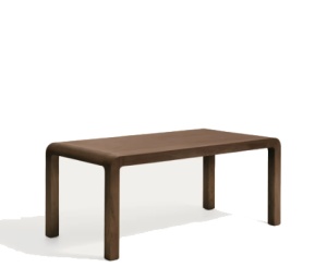 Masa dining extensibila maro inchis din lemn 100x200(280) cm Erisia Kave Home
