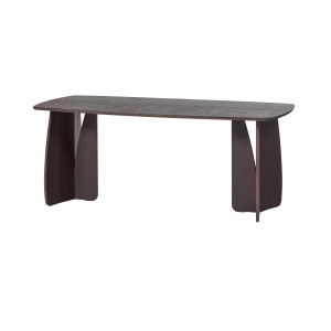 Masa dining maro din lemn 100x180 cm Veere Woood