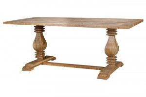Masa dining maro din lemn 100x200 cm Zonai Giner y Colomer