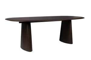 Masa dining maro din lemn 110x220 cm Mandy Quiet Object