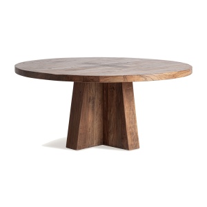 Masa dining maro din lemn 170 cm Brutalist Vical Home