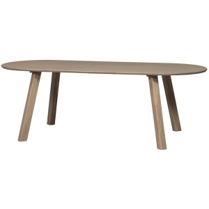 Masa dining maro din lemn 89x219 cm Tablo Pebble Woood