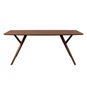 Masa dining maro din lemn 90x180 cm Malaya Dutchbone