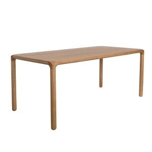 Masa dining maro din lemn 90x180 cm Storm Zuiver