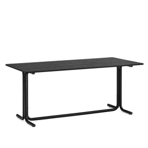 Masa dining neagra 90x180 cm Passama Teulat