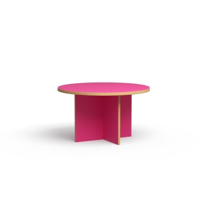 Masa dining roz zmeura 129 cm Aby HKliving