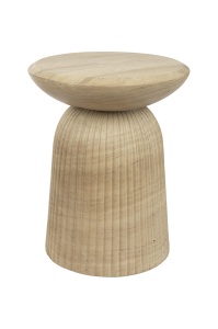 Masa laterala crem din ciment 36 cm Brison Dutchbone