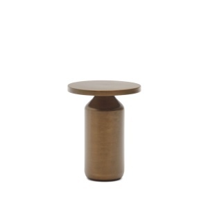 Masa laterala maro din metal 41 cm Liuva Kave Home
