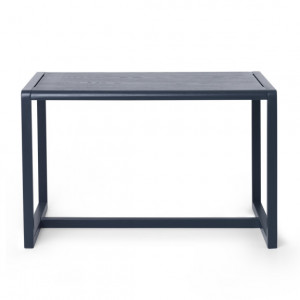 Masa pentru copii albastra din lemn 55x76 cm Little Architect Ferm Living