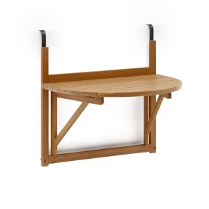 Masa pliabila pentru balcon maro din lemn 50x70 cm Amarilis Kave Home