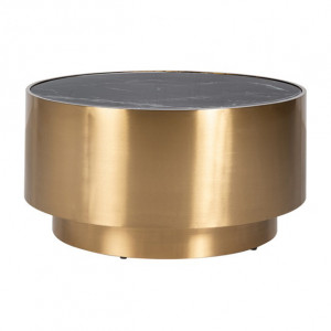 Masuta multicolora din marmura artificiala si inox 80 cm Cossai Richmond Interiors