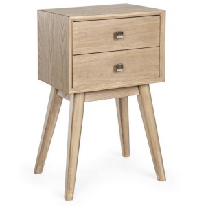 Noptiera maro din lemn Alannis Chest Bizzotto