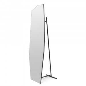 Oglinda de podea argintie din metal 58x165 cm Shard Ferm Living