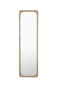 Oglinda dreptunghiulara bej din lemn 35x120 cm Thun Quiet Object