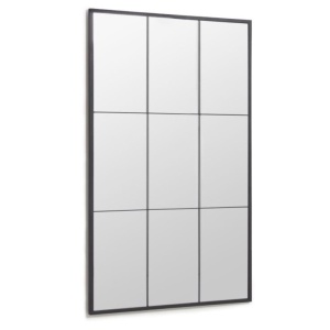 Oglinda dreptunghiulara din metal 100x160 cm Ulrica Kave Home