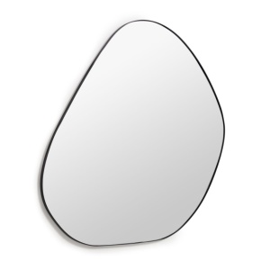 Oglinda ovala din metal 84x109 cm Anera Kave Home