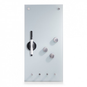 Panou memo alb din sticla 20x40 cm Armstrong Zeller