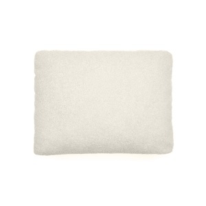 Perna dreptunghiulara alb antic din fibre sintetice 36x47 cm Martina Kave Home