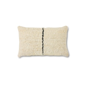 Perna dreptunghiulara bej din fibre naturale 30x50 cm Klope HKliving