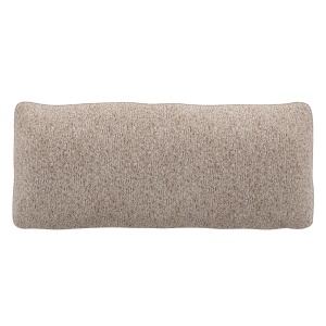 Perna dreptunghiulara bej nisipiu din fibre sintetice 30x70 cm Mojo Woolly Woood