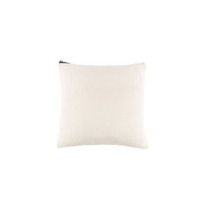 Perna patrata din fibre sintetice albe 45x45 cm Elle The Home Collection