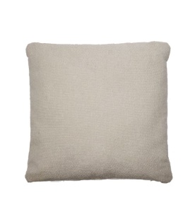 Perna patrata gri piatra din fibre sintetice 52x52 cm Martina Chenille Kave Home