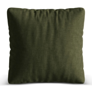Perna patrata verde din textil 55x55 cm Martina Micadoni