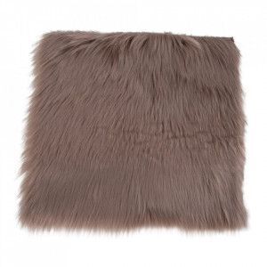 Perna sezut maro ciuperca din fibre sintetice 40x40 cm Mahia House Nordic