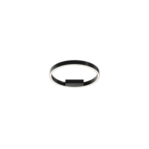 Plafoniera neagra din metal Rim Maytoni