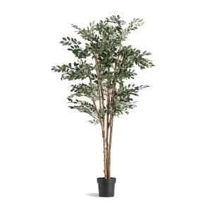 Planta artificiala cu ghiveci verde din fibre sintetice 210 cm Ficus Vical Home