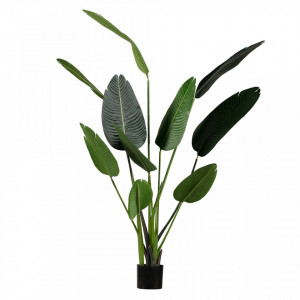 Planta artificiala verde cu ghiveci 164 cm Strelitzia Woood