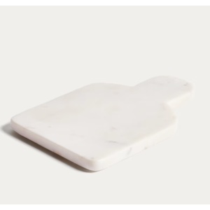 Platou pentru servire alb din marmura 15x32 cm Coreni Kave Home