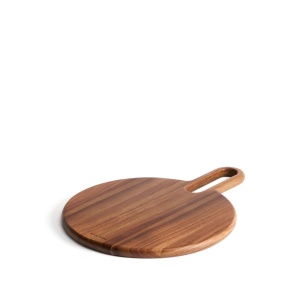 Platou pentru servire maro din lemn 25x34 cm Blera Kave Home