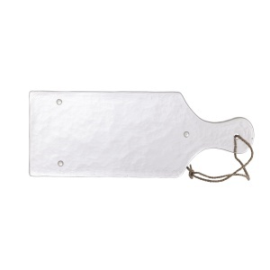 Platou transparent din sticla 15x39 cm Johni Bloomingville