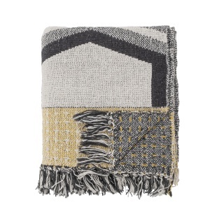 Pled multicolor din bumbac 130x160 Annli Creative Collection