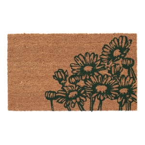 Pres intrare maro din fibre naturale 45x75 cm Flowers Esschert Design
