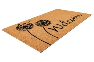 Pres intrare maro din fibre naturale Porto Dandylion Lalee (diverse dimensiuni)