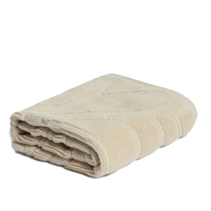 Prosop bej din bumbac 30x50 cm Lurevi Kave Home