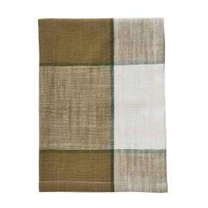 Prosop bucatarie multicolor din bumbac 50x70 cm Checked Tapenada Madam Stoltz