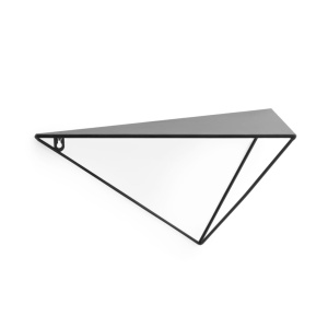 Raft negru din metal 40 cm Teg Kave Home