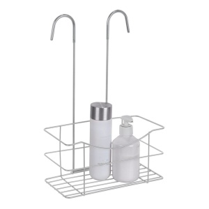 Raft pentru baie argintiu din metal Melun Wenko