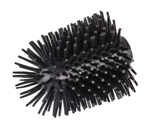 Rezerva perie pentru toaleta din fibre sintetice negre Ben Wenko