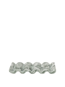 Savoniera alb antic din fibre naturale 9x14 cm Mist Ferm Living
