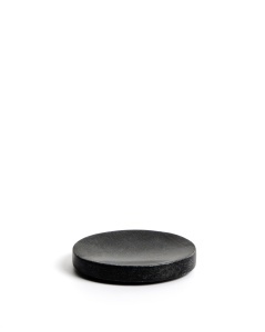 Savoniera neagra din marmura 9 cm Mavon Kave Home