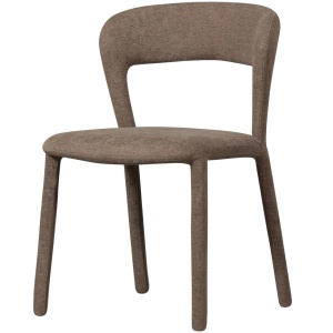 Scaun dining grej din textil Noble Woood