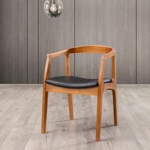 Scaun dining maro din piele ecologica Albero44 The Home Collection