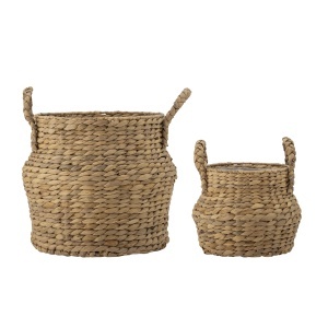Set 2 cosuri maro din fibre naturale Bjorn Bloomingville