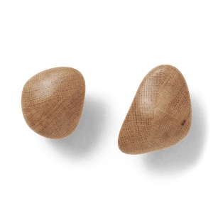 Set 2 cuiere maro din lemn Cairn Ferm Living