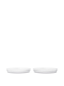 Set 2 farfurii transparente din plastic 16 cm Ripple Ferm Living